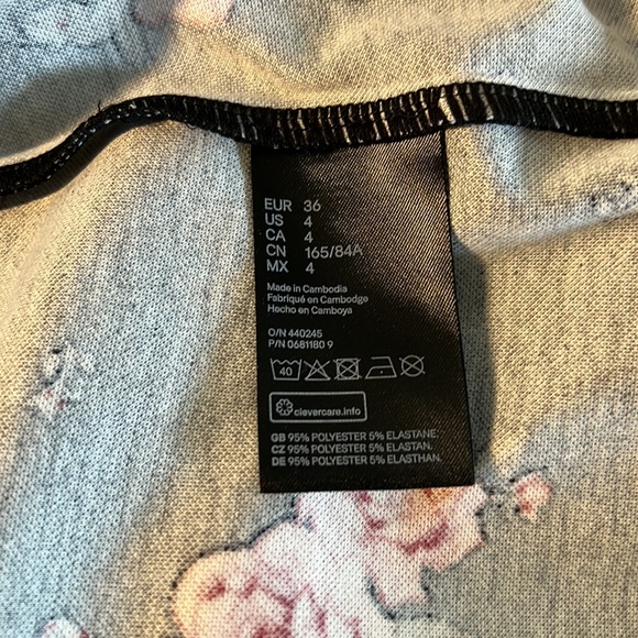 Divided floral tank dress. Fit and flare NWT - Picture 8 of 8